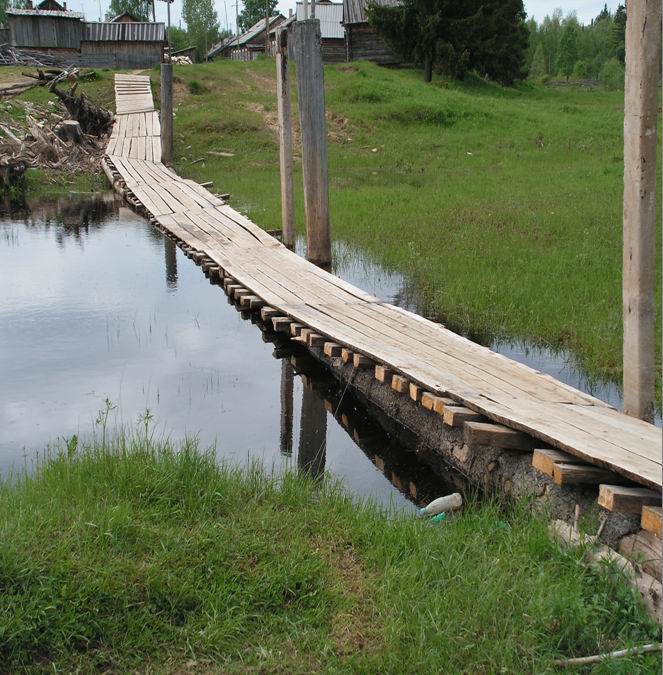 Bridge (Water crossing) project in Yarenga village